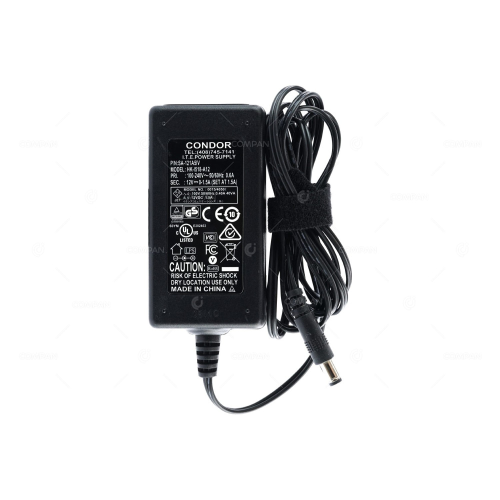 SA-121A5IV CONDOR 18W 12V 1.5A AC/DC ADAPTER HK-I518-A12, 0015/4050